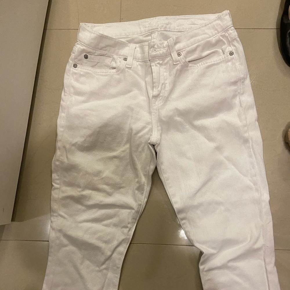 7 for all Mankind white jeans!
